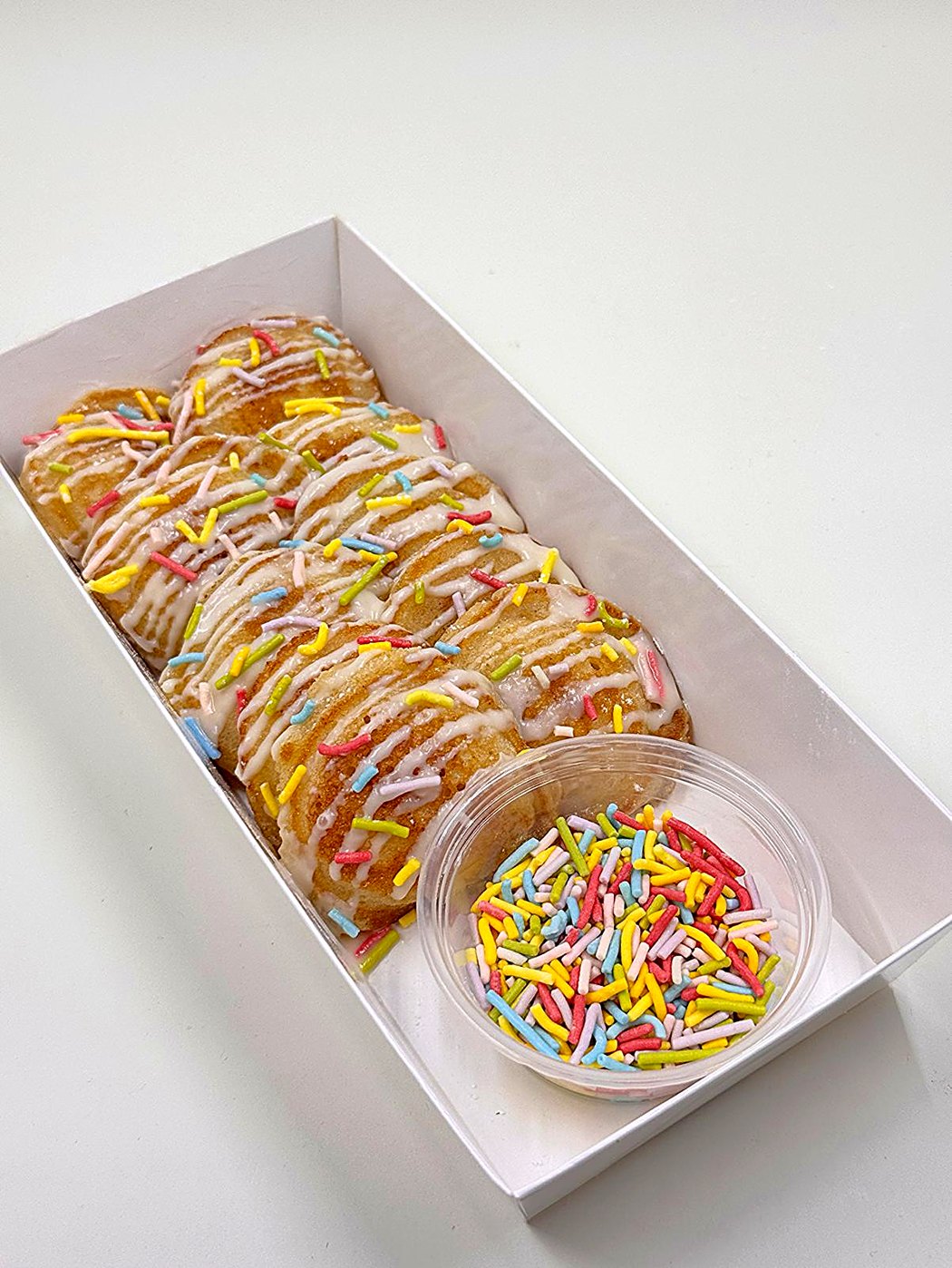 Confetti Cake, Ruel & Co. drop-off box