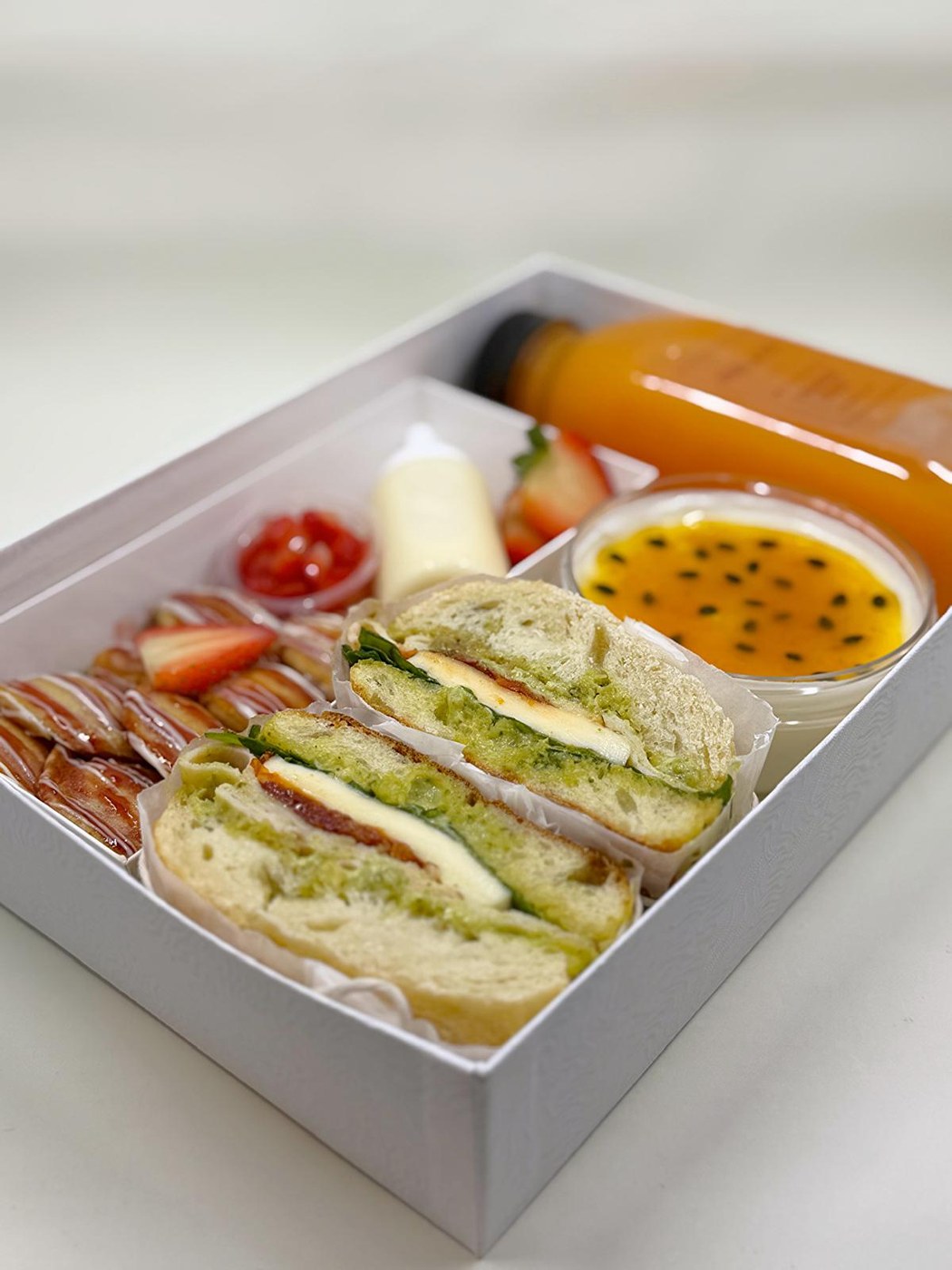 Executive Brunch Box, Ruel & Co. drop-off box
