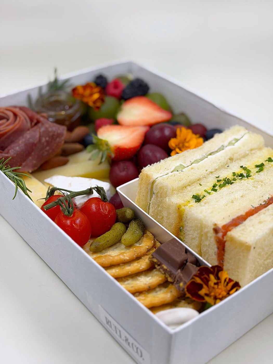 Signature Grazing Box, Ruel & Co. drop-off box