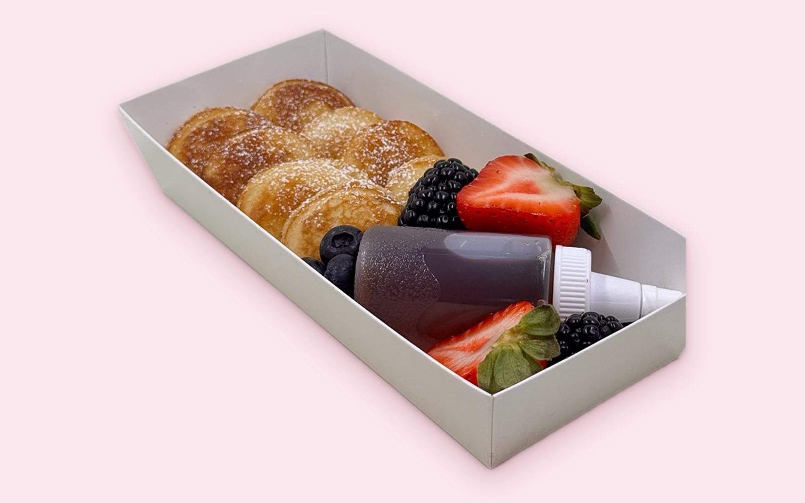 Classic Mini Pancakes, Ruel & Co. drop-off box